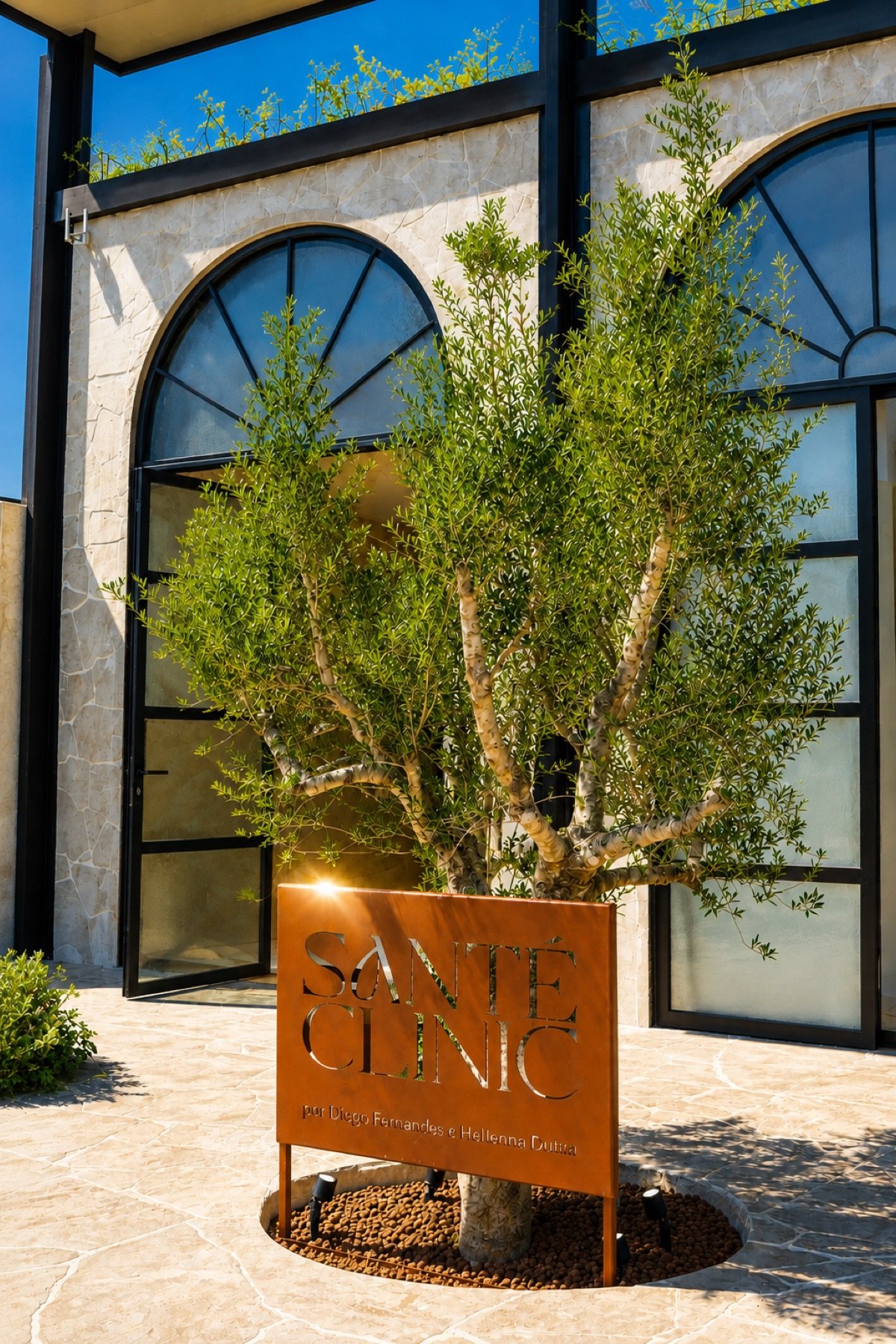 Recepção da Santé Clinic